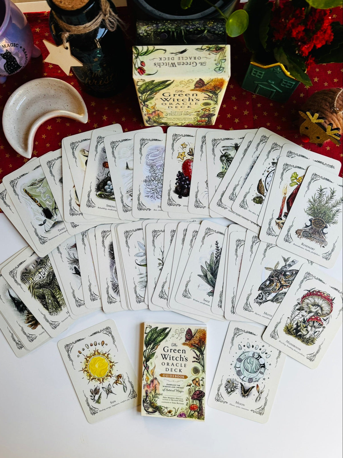 Green Witches Oracle Deck cards