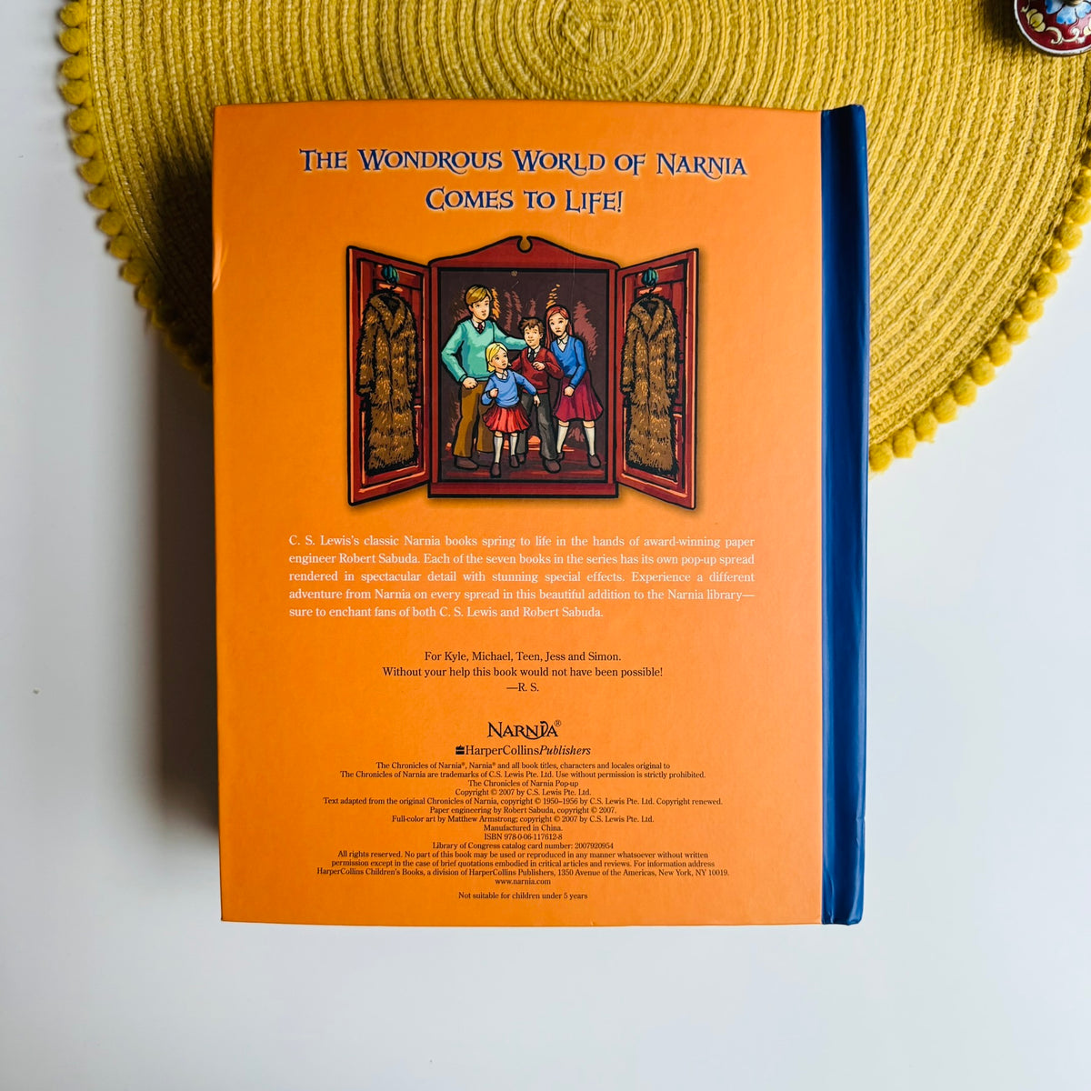 The Chronicles of Narnia Pop-Up Book by C. S. Lewis, Robert Sabuda