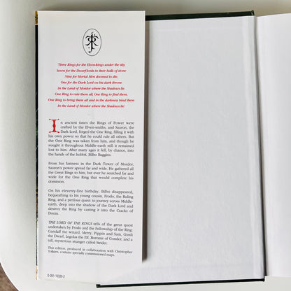 The Lord of The Rings by J R R Tolkien, 1994 Edition