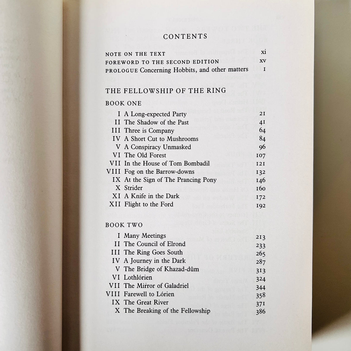 The Lord of The Rings by J R R Tolkien, 1994 Edition