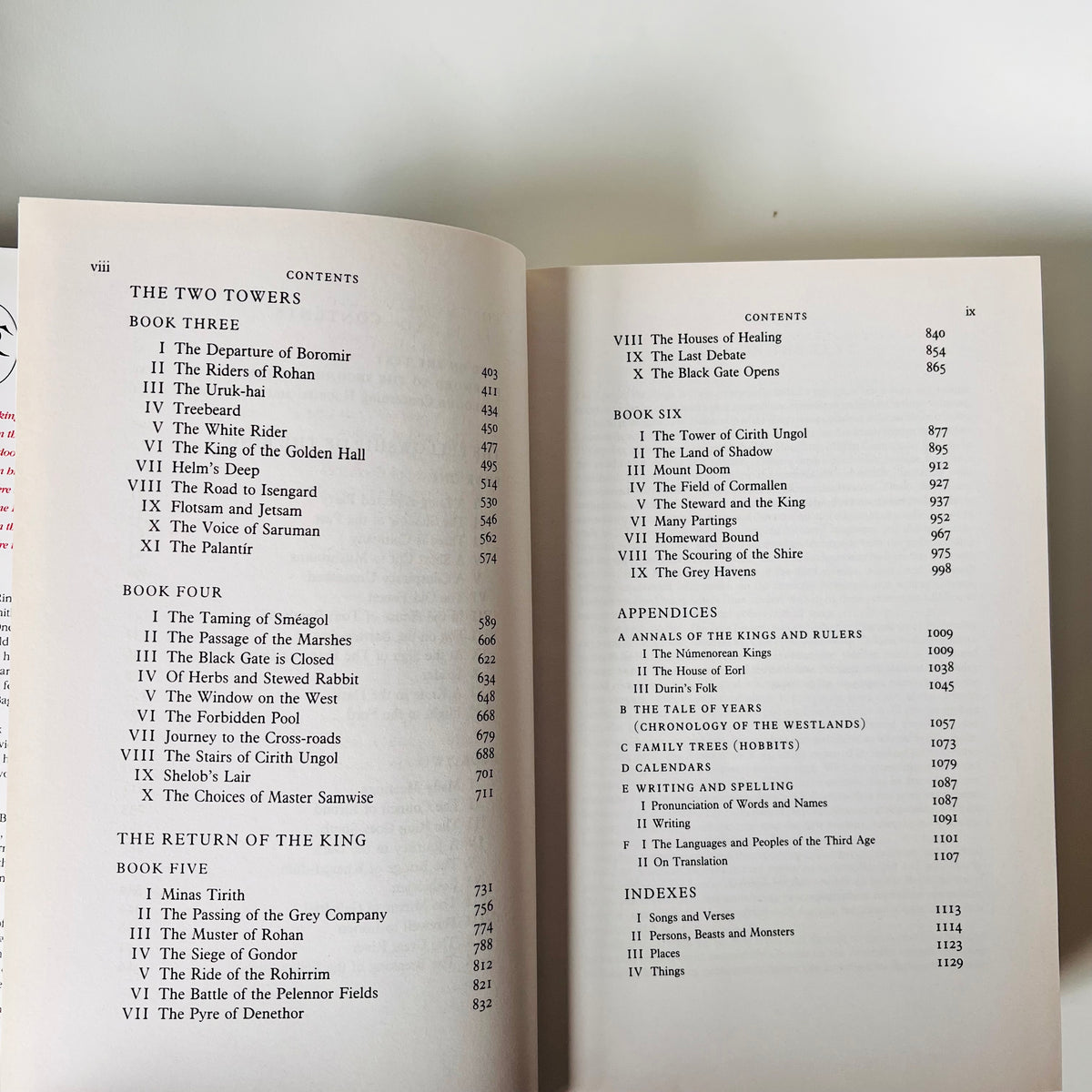 The Lord of The Rings by J R R Tolkien, 1994 Edition