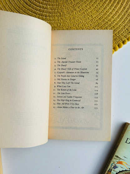 Vintage The Chronicles of Narnia Seven Book Set, C S Lewis, 1976 Edition