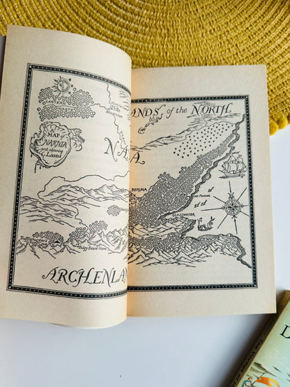 Vintage The Chronicles of Narnia Seven Book Set, C S Lewis, 1968 - 1972 Edition