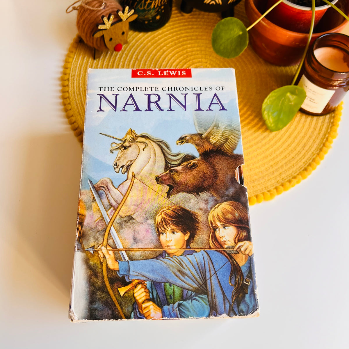 Vintage The Chronicles of Narnia Seven Book Set, C S Lewis, Three-volume boxed set, 1999