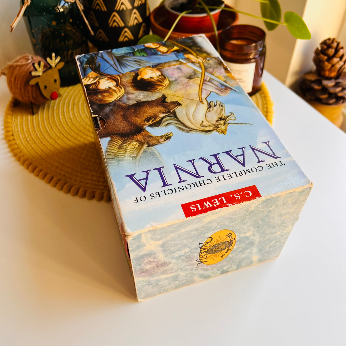 Vintage The Chronicles of Narnia Seven Book Set, C S Lewis, Three-volume boxed set, 1999