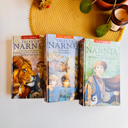 Vintage The Chronicles of Narnia Seven Book Set, C S Lewis, Three-volume boxed set, 1999