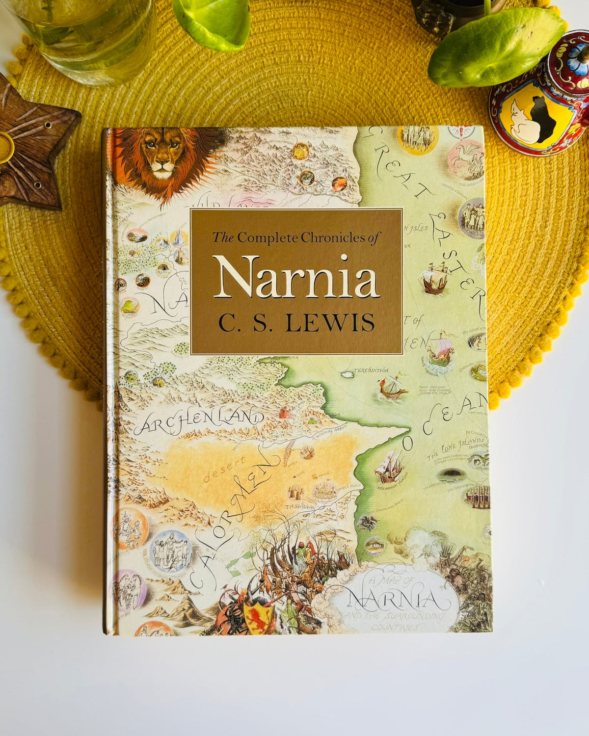 Complete Chronicles of Narnia by C S Lewis, with Pauline Baynes illustrations, 1998