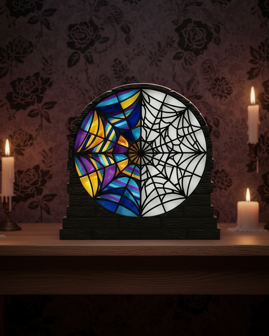Wednesday Addams Desk Lamp Table, LED, USB Powered